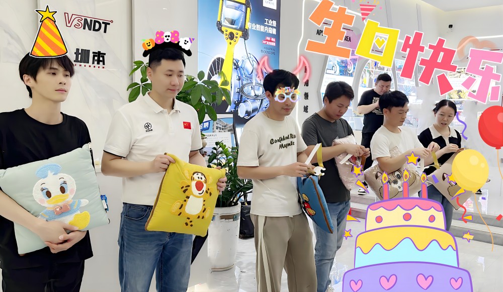 定格美好，感恩相遇丨微視光電舉辦員工生日會